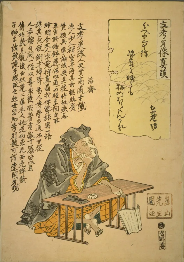 各務支考